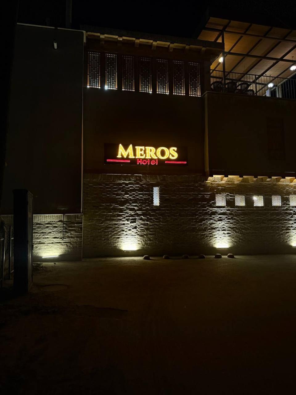 Meros Hotel ブハラ エクステリア 写真