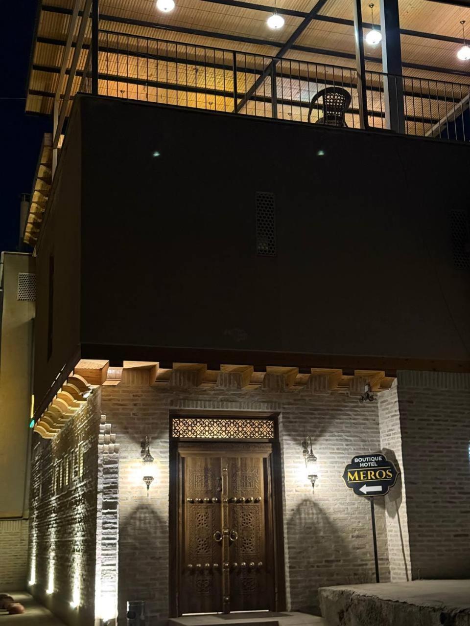 Meros Hotel ブハラ エクステリア 写真